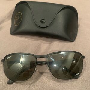 All black ray ban sunglasses